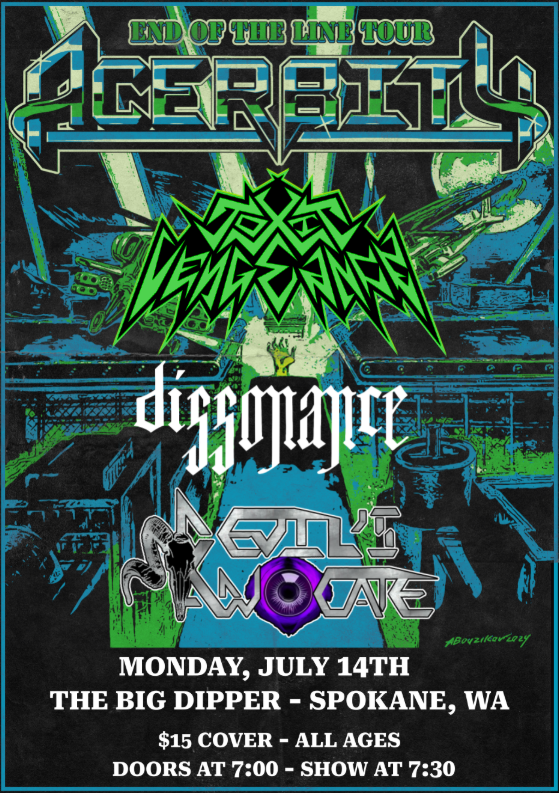 The Big Dipper Show Flyer